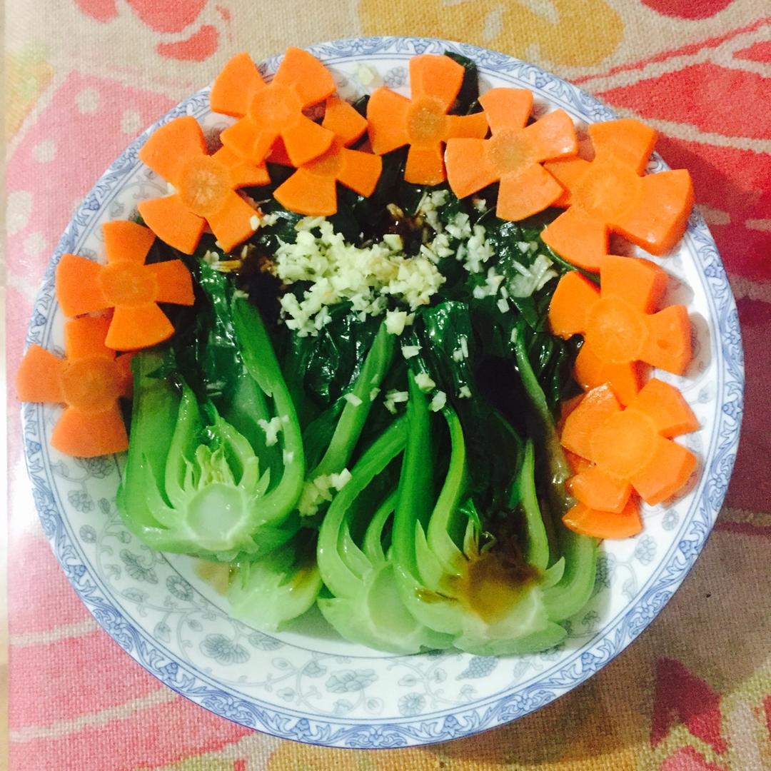 白灼油菜