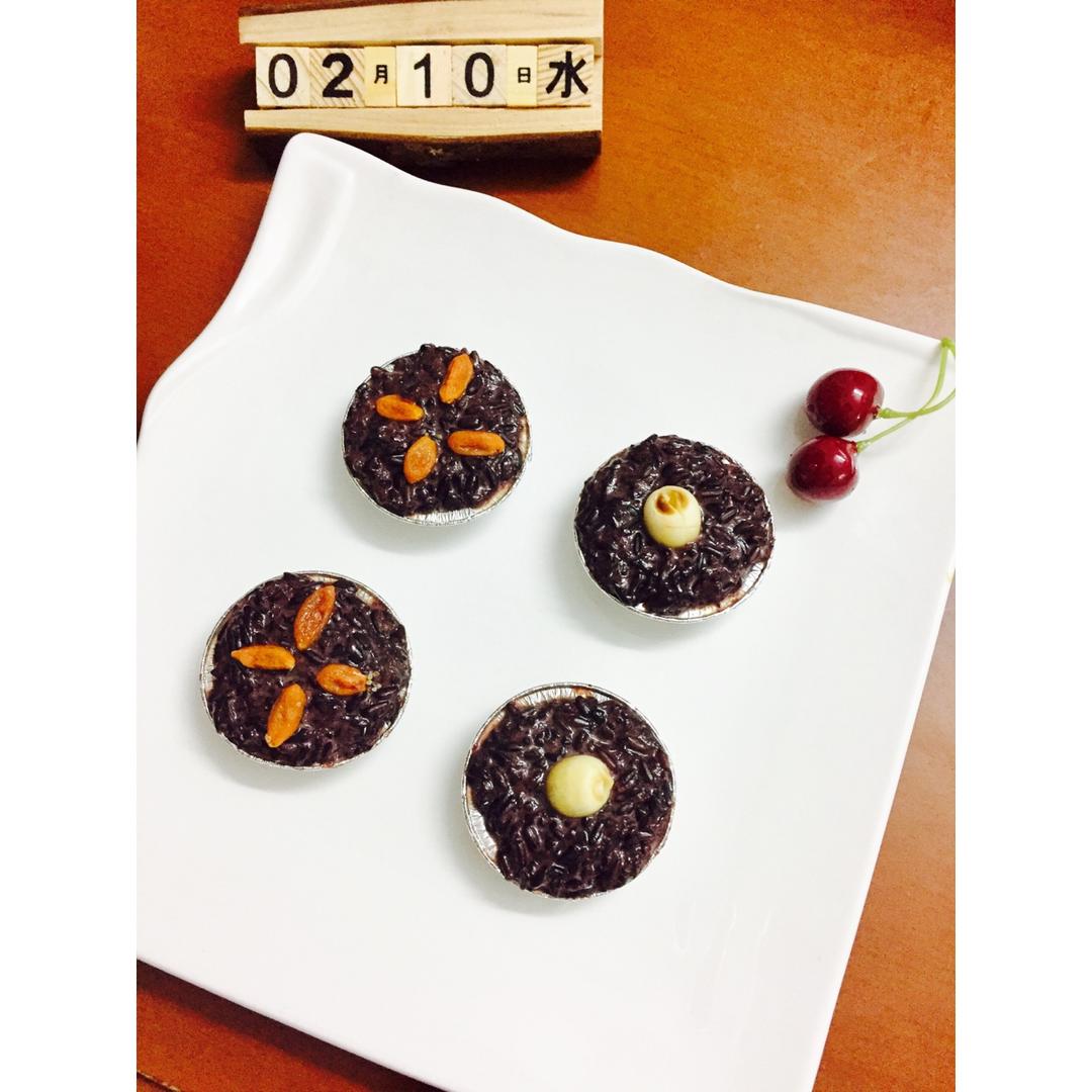 港式点心：黑米糕