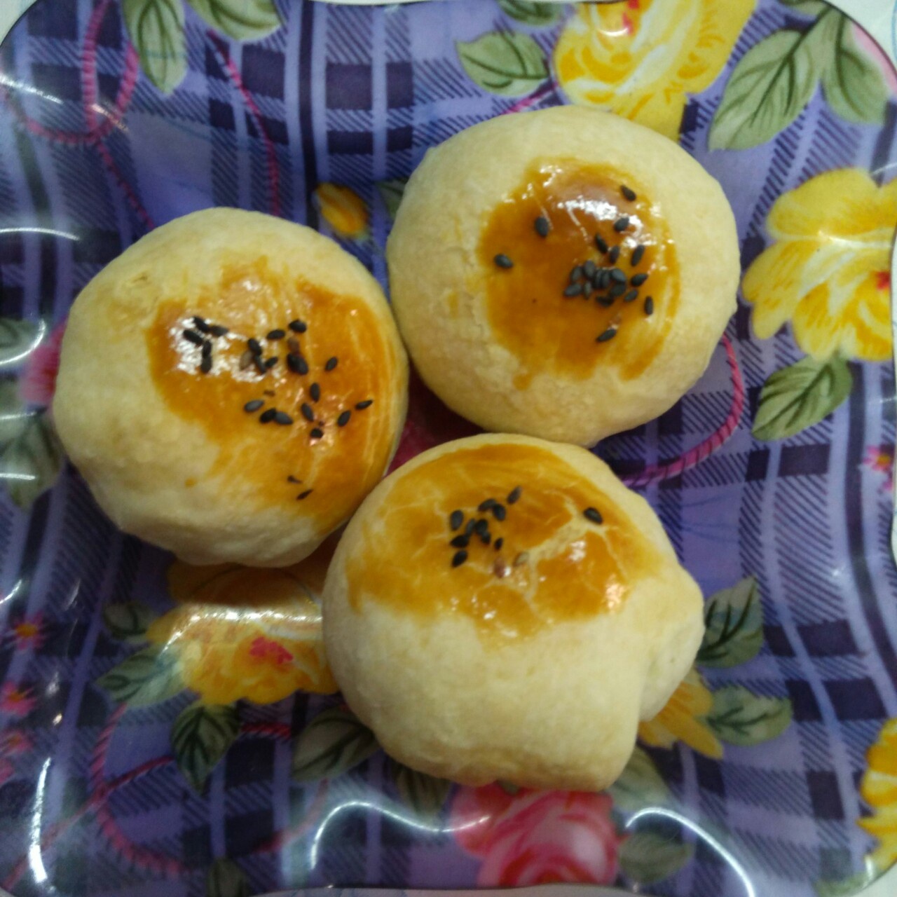 豆沙蛋黄酥