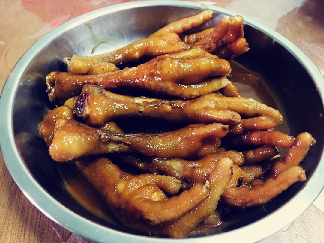 酱油鸡爪