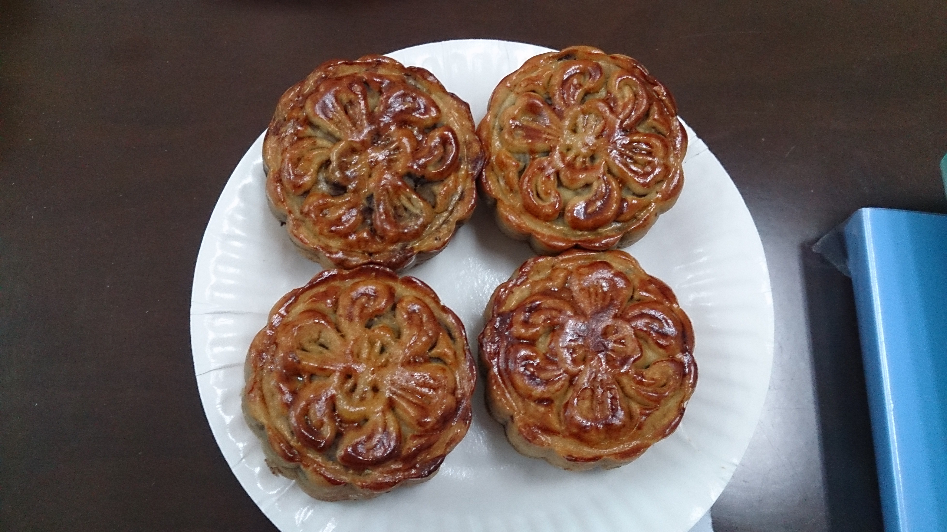 广式豆沙月饼
