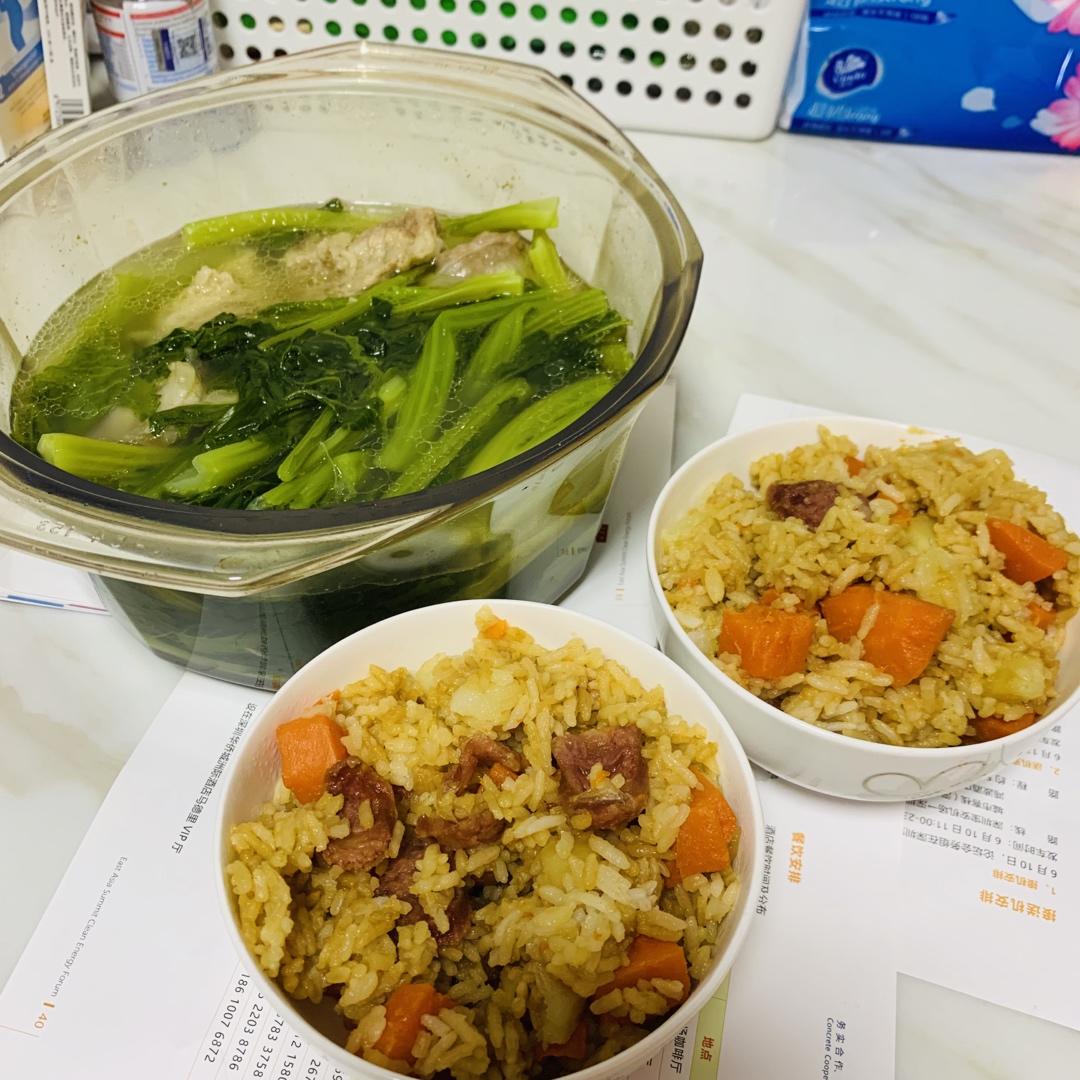 春菜煲排骨