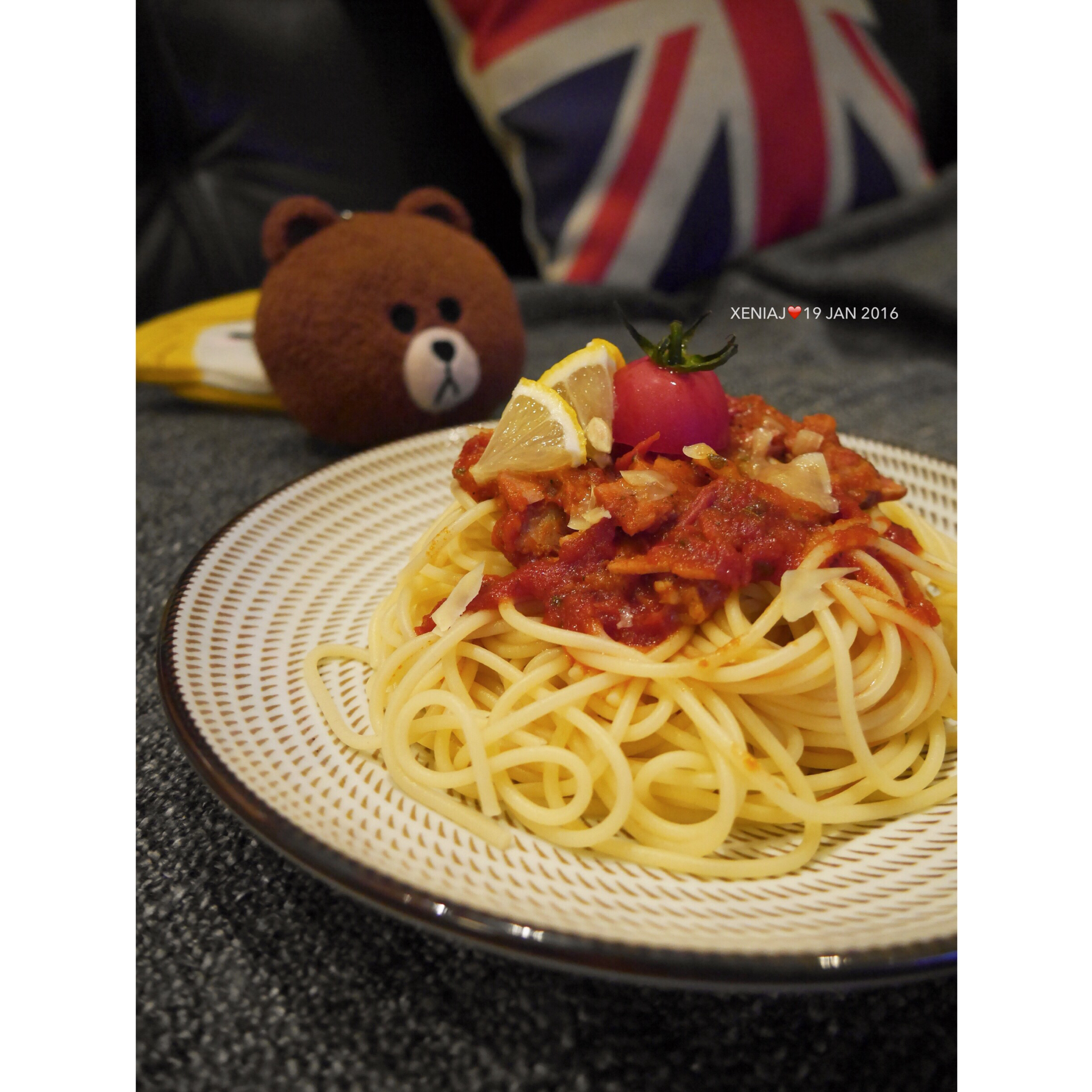 培根番茄意大利面