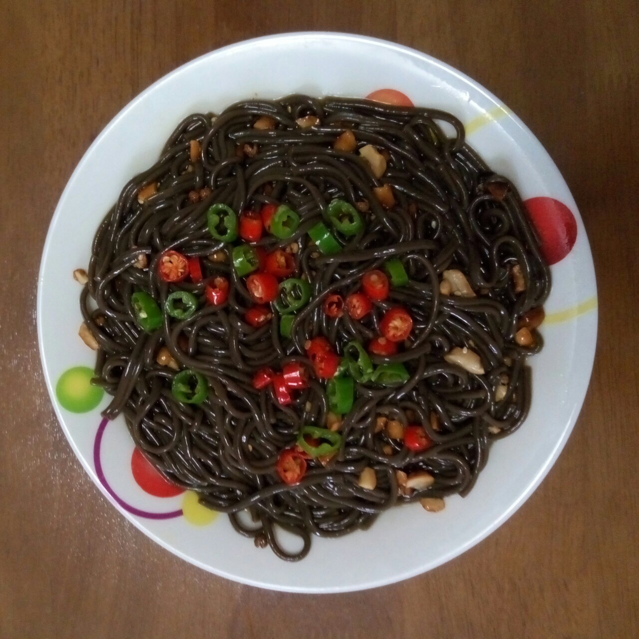 凉拌蕨根粉