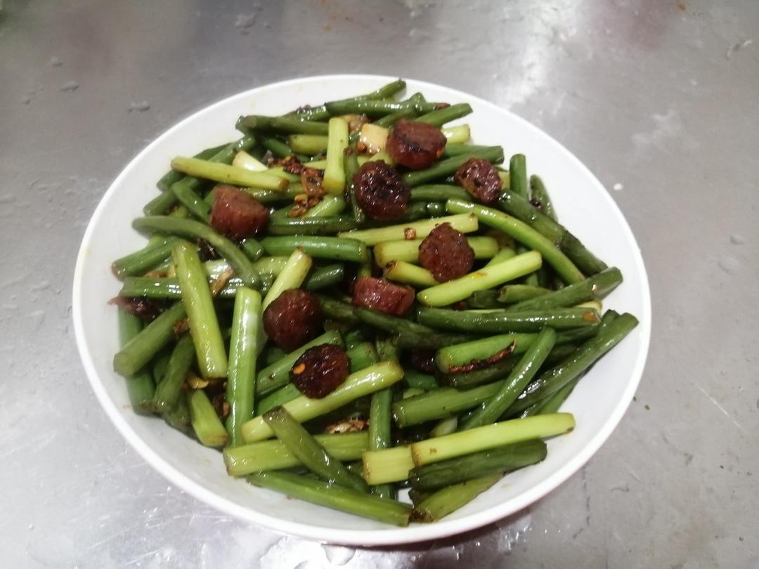 蒜薹炒腊肠
