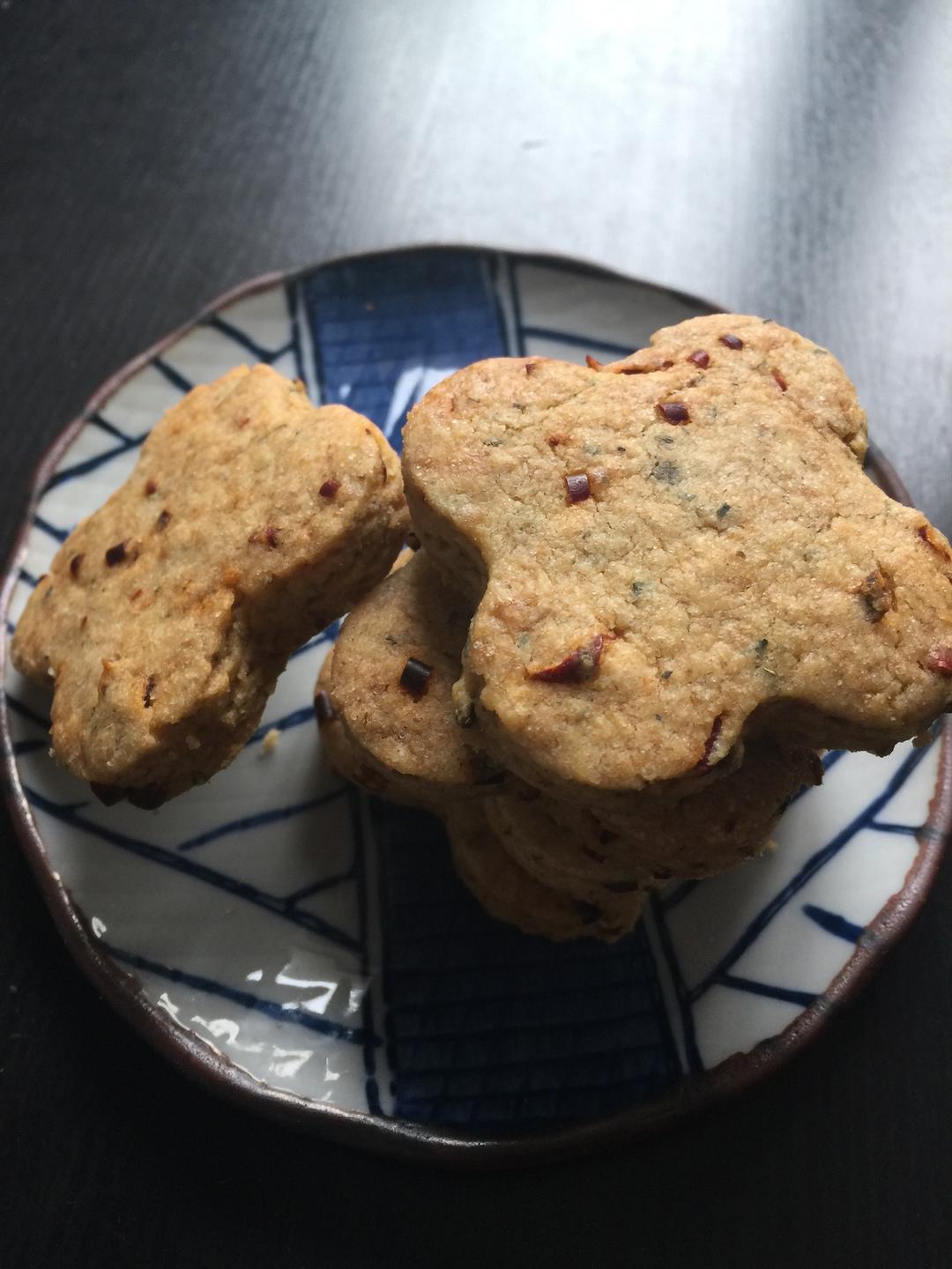 香草橄榄油红辣椒🌶饼干的做法