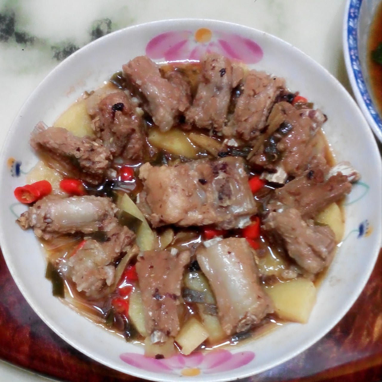 豉椒蒸土豆排骨