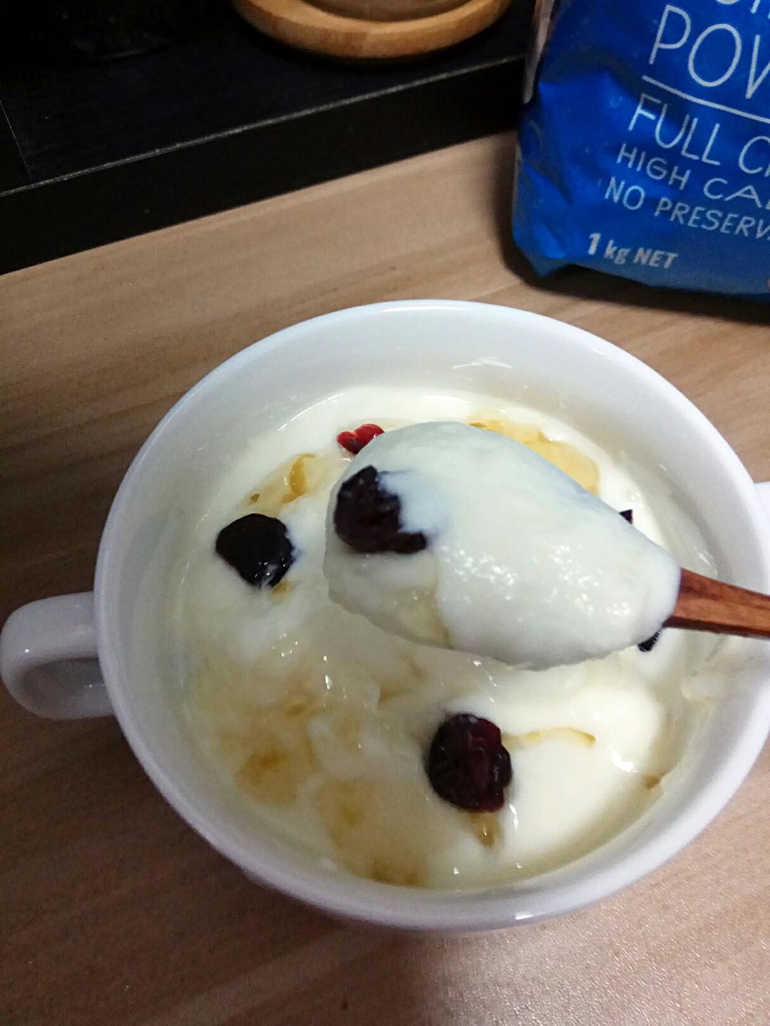 自制酸奶 德运奶粉酸奶