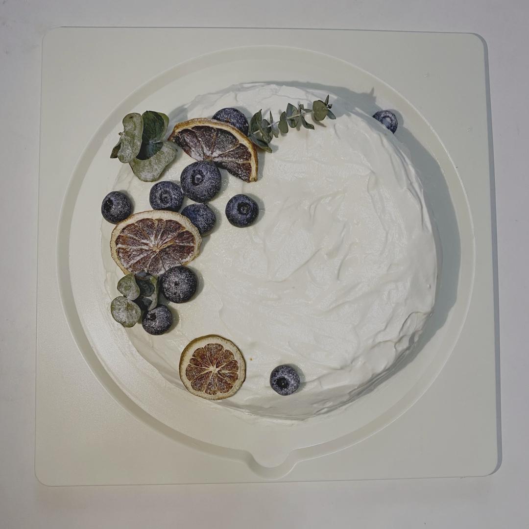 电饭煲森系奶油蛋糕