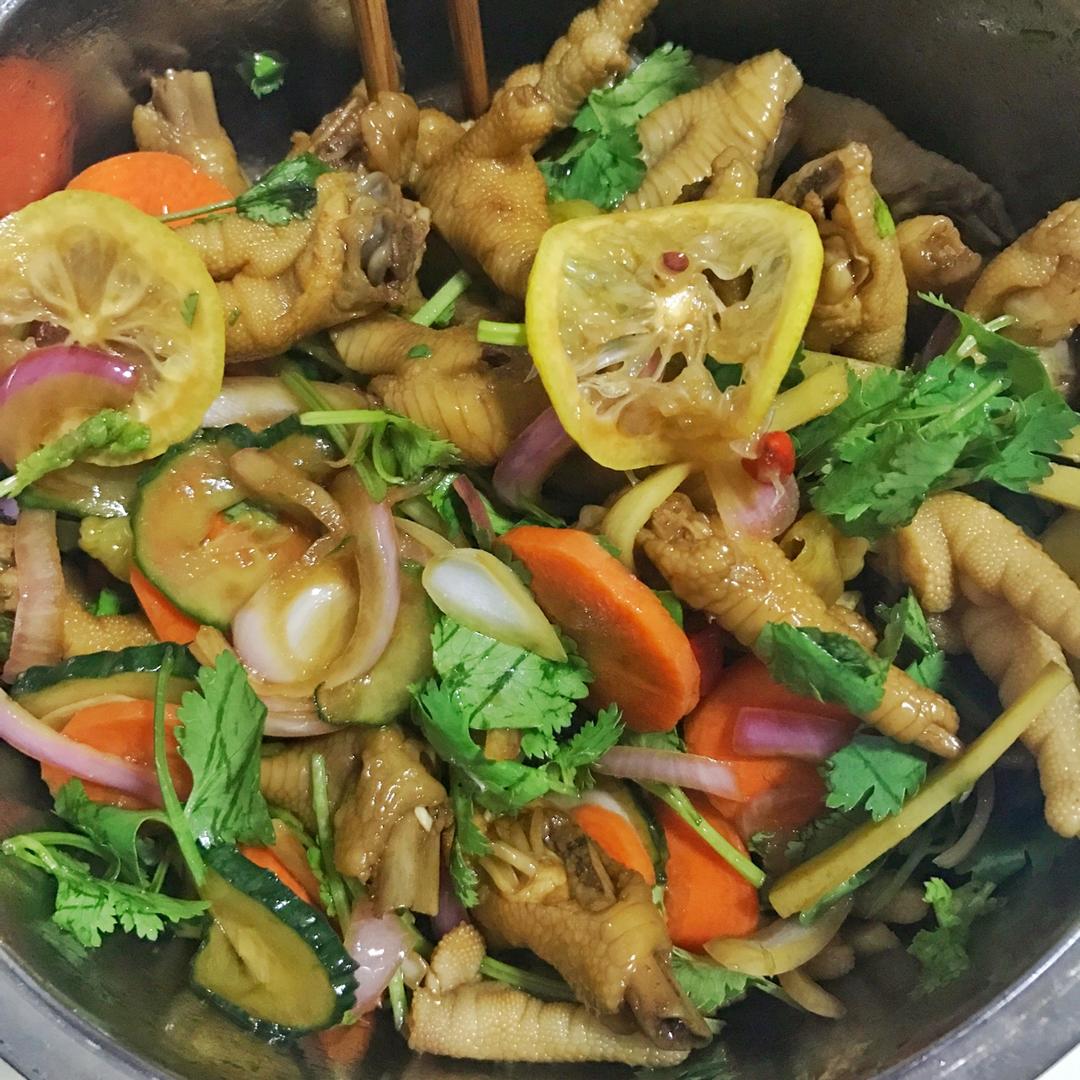 超好吃的🍋酸辣凤爪