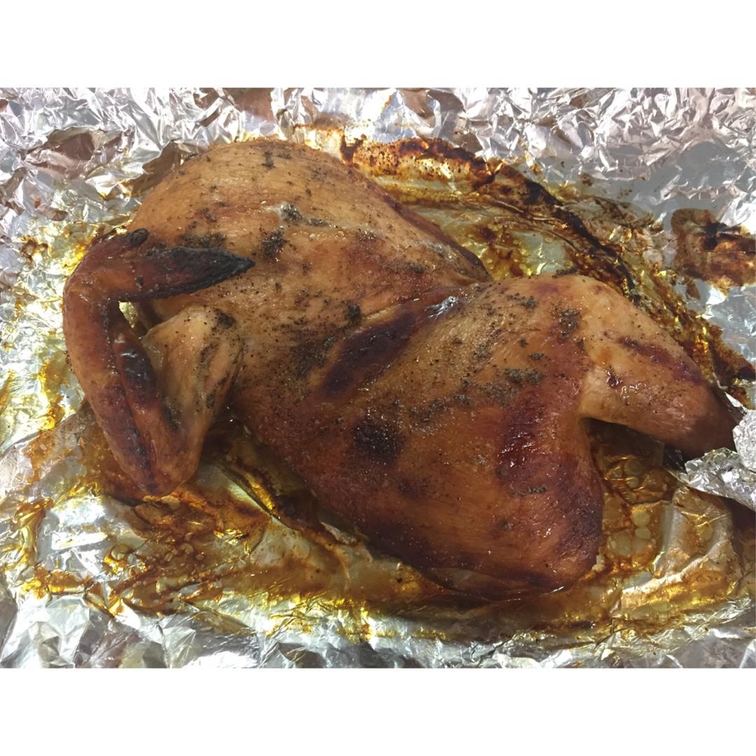 袋袋烤鸡--自制腌料+脆皮秘籍