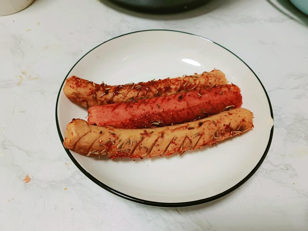 贼香的烤肠 空气炸锅版