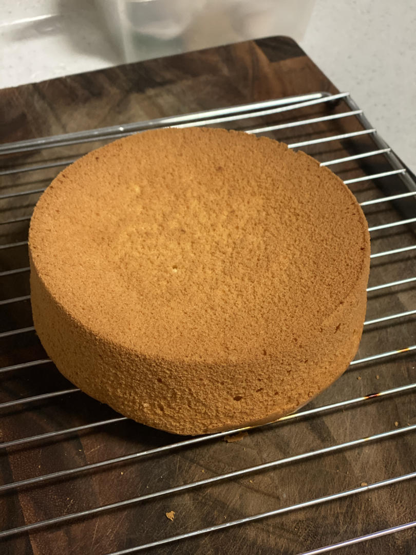 超柔软6寸戚风蛋糕(附8寸配方)零失败 超详细‼️含操作视频