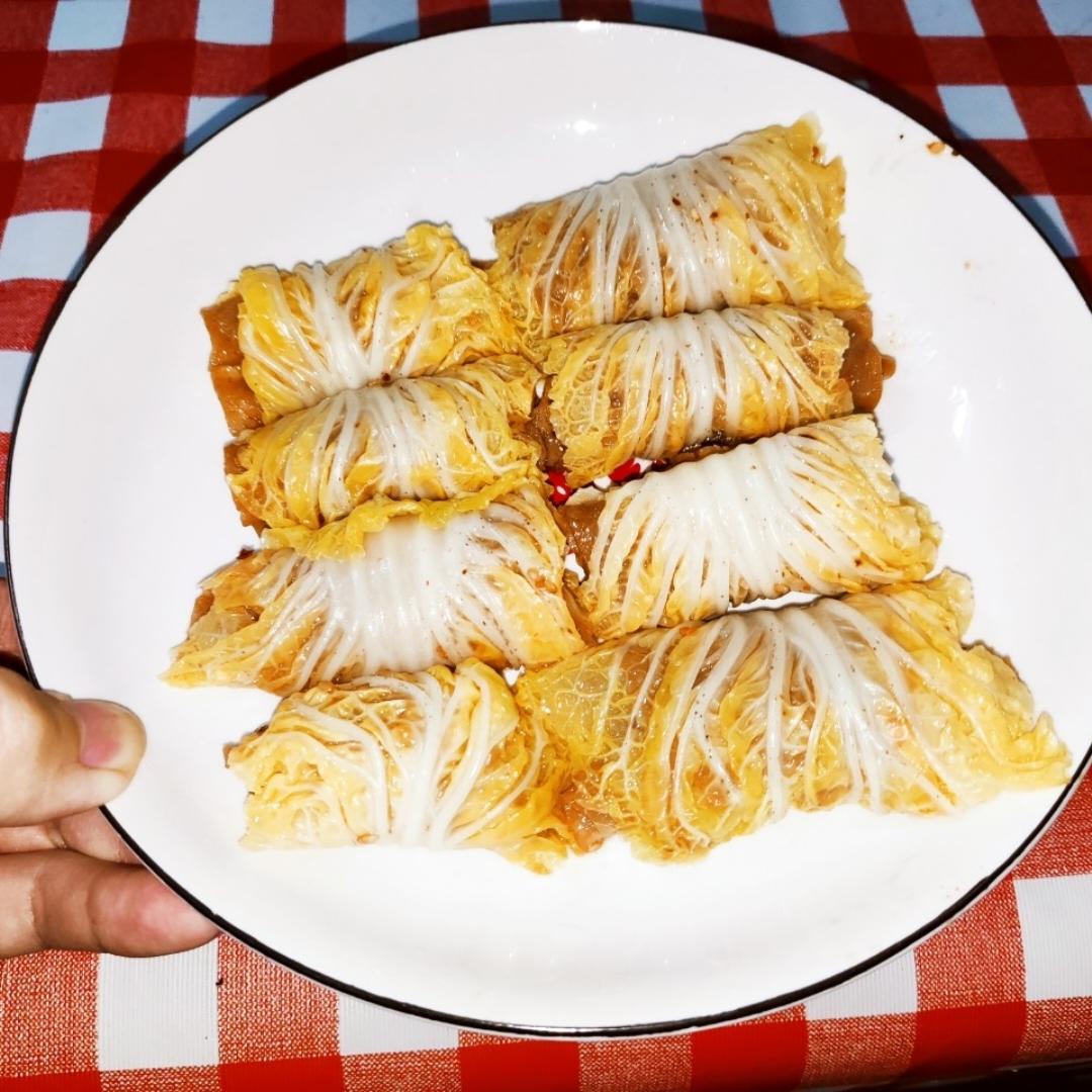 这玩意我能天天吃❗❗一口一个的白菜肥牛卷❗