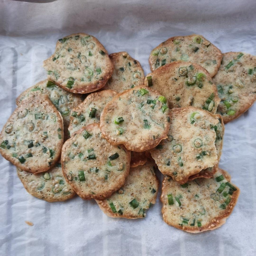 葱香饼干——全是家常材料，宝宝也能吃