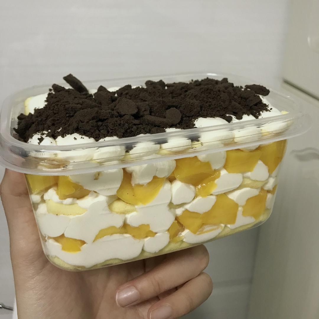 简单快手的便当饭盒水果盒子蛋糕