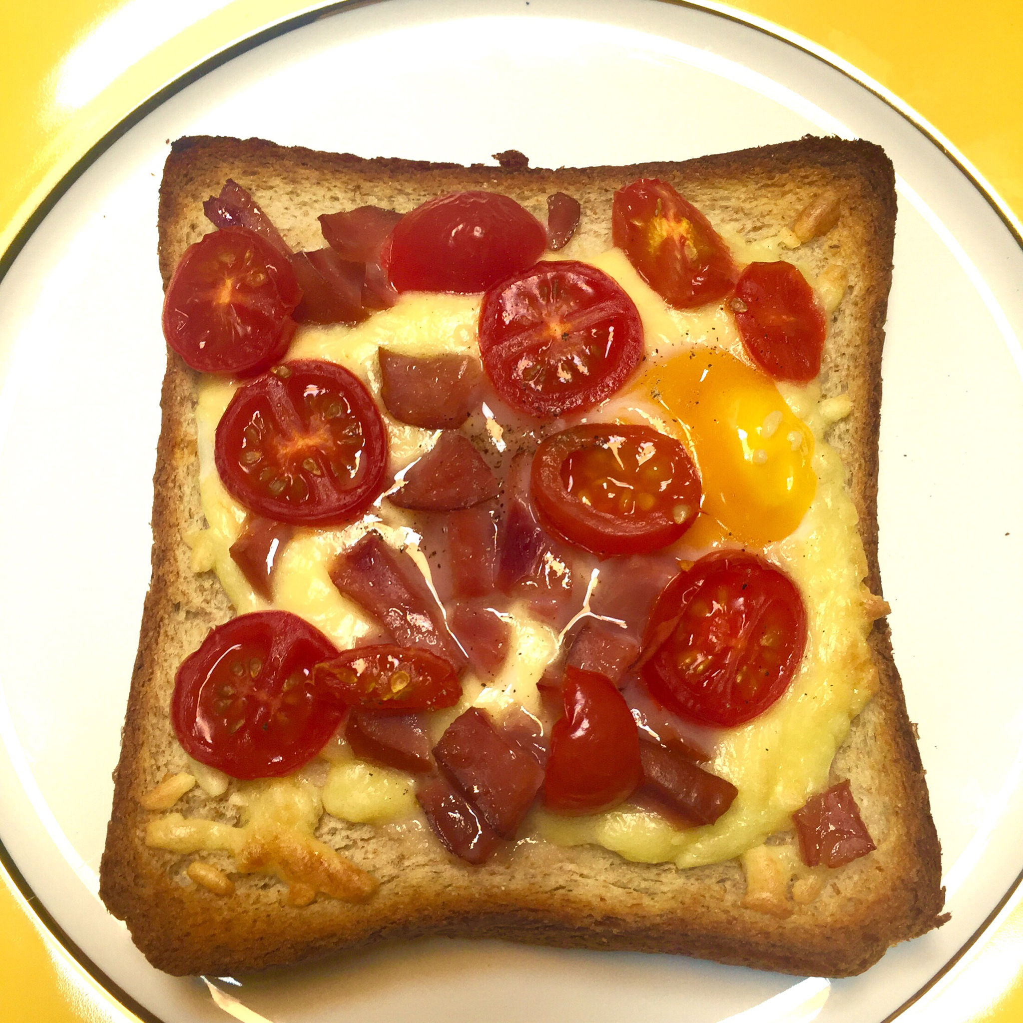 快手早餐—鸡蛋吐司（烤箱版）