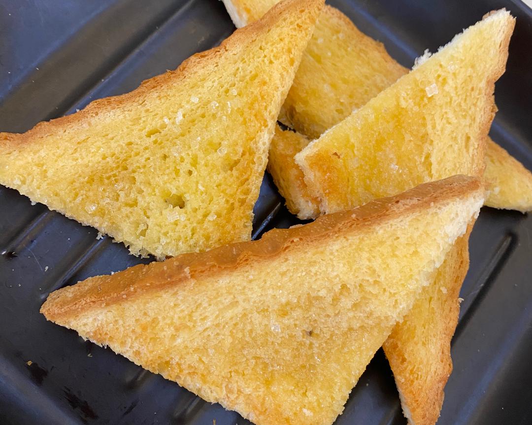 蜂蜜奶油吐司片的做法