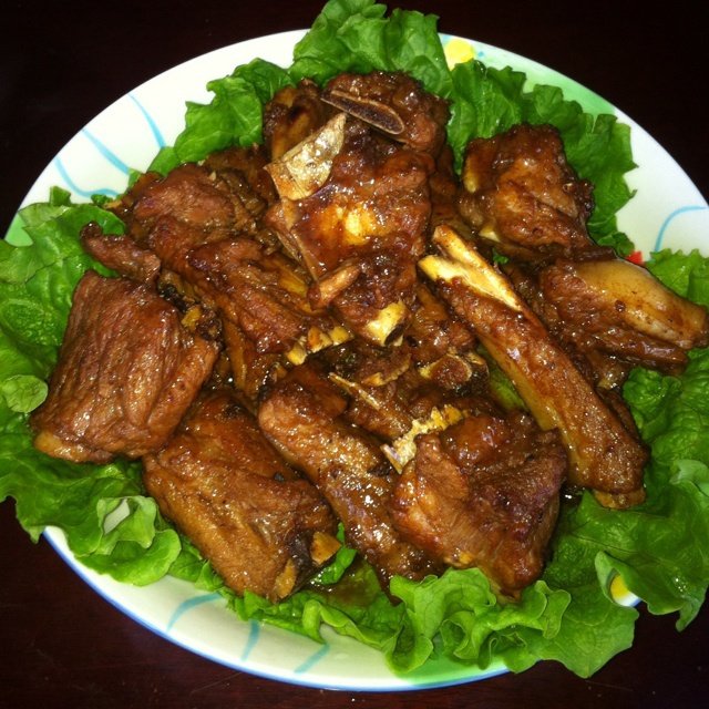 懒人版糖醋排骨