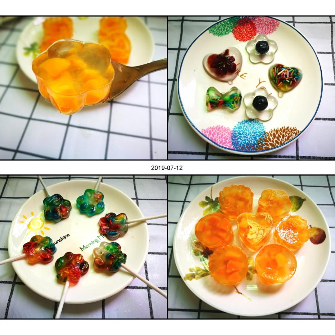DIY果冻🍮白凉粉版的做法