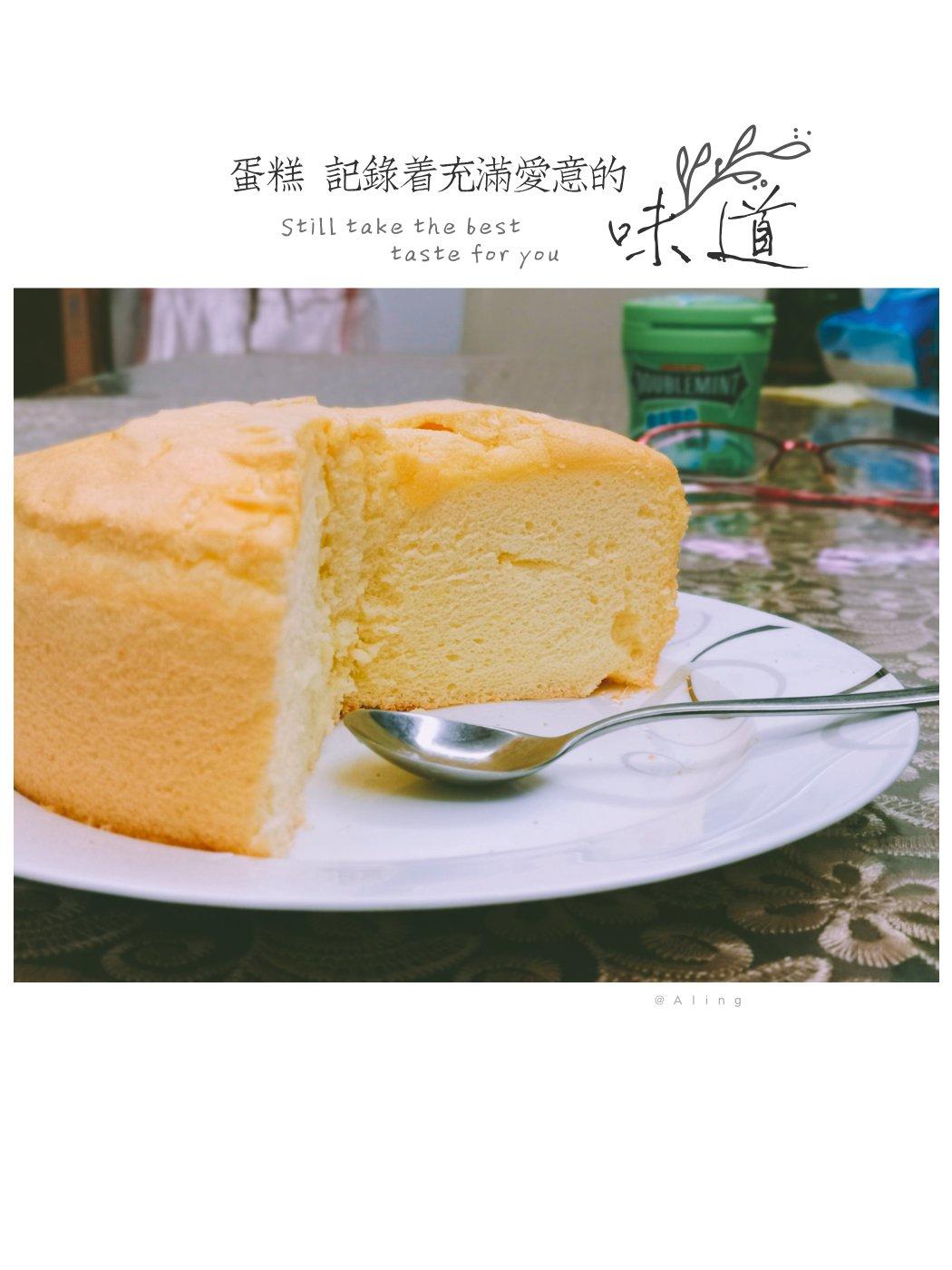 零失败6寸戚风蛋糕~