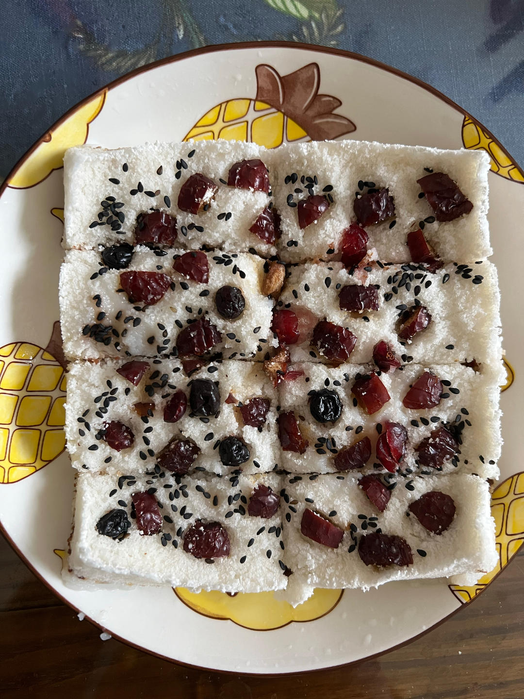 重阳糕？松糕？米糕？快手糯米粉+粘米粉的无名糕点