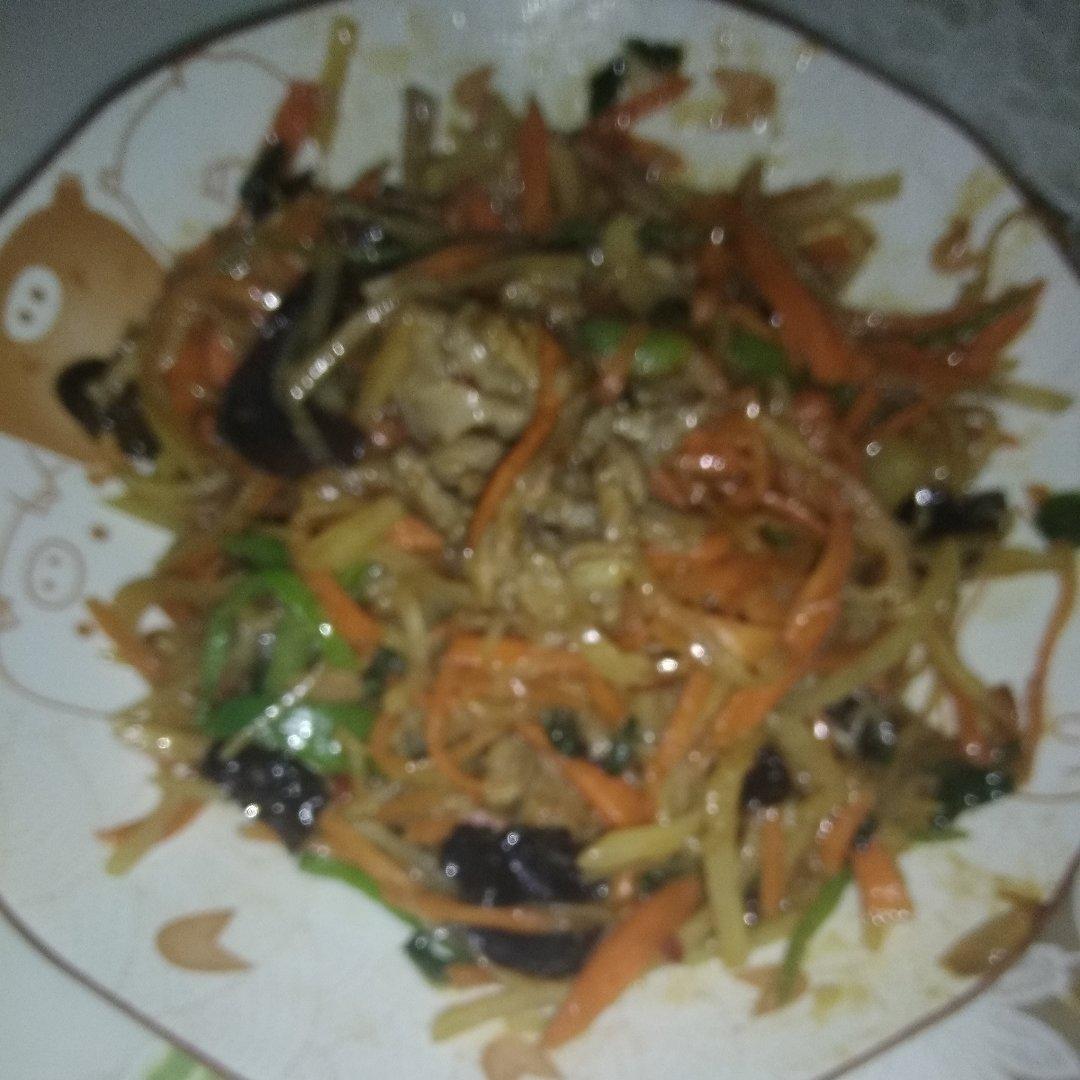 泡椒炒羊肉丝