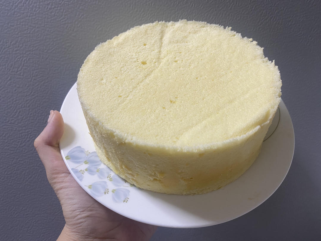 蒸蛋糕（戚风做法）6寸