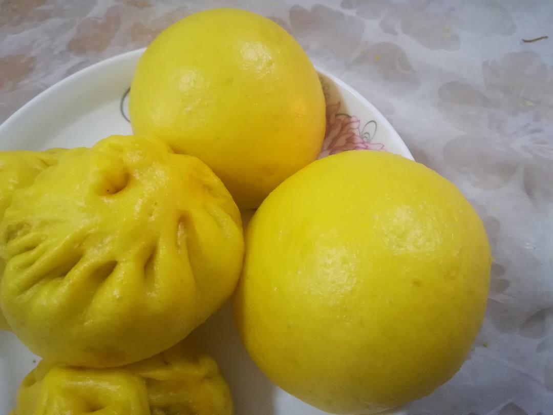 南瓜泥馒头