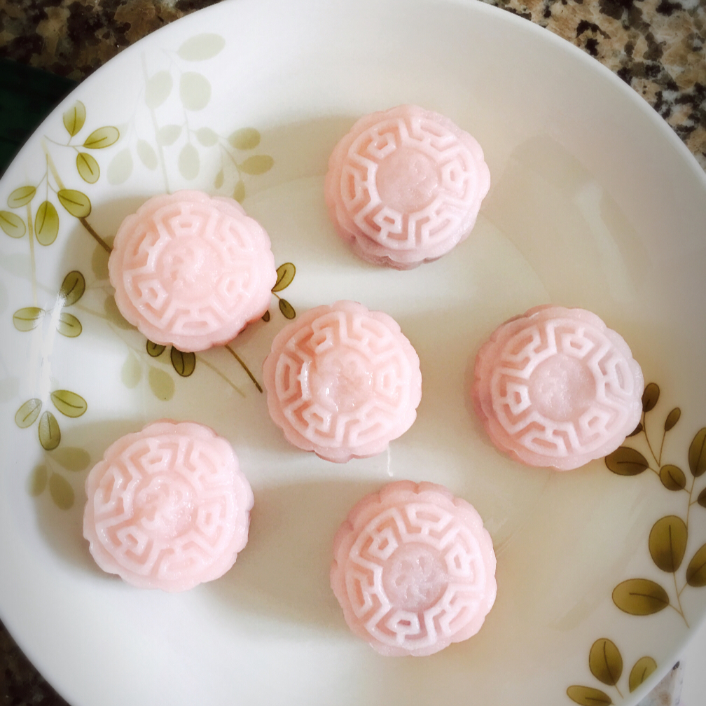 冰皮粉版冰皮月饼