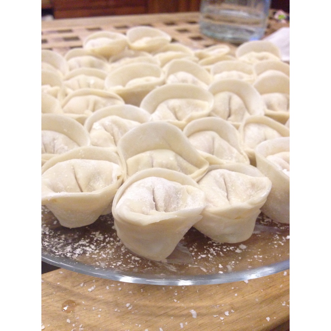 圆白菜猪肉馅饺子