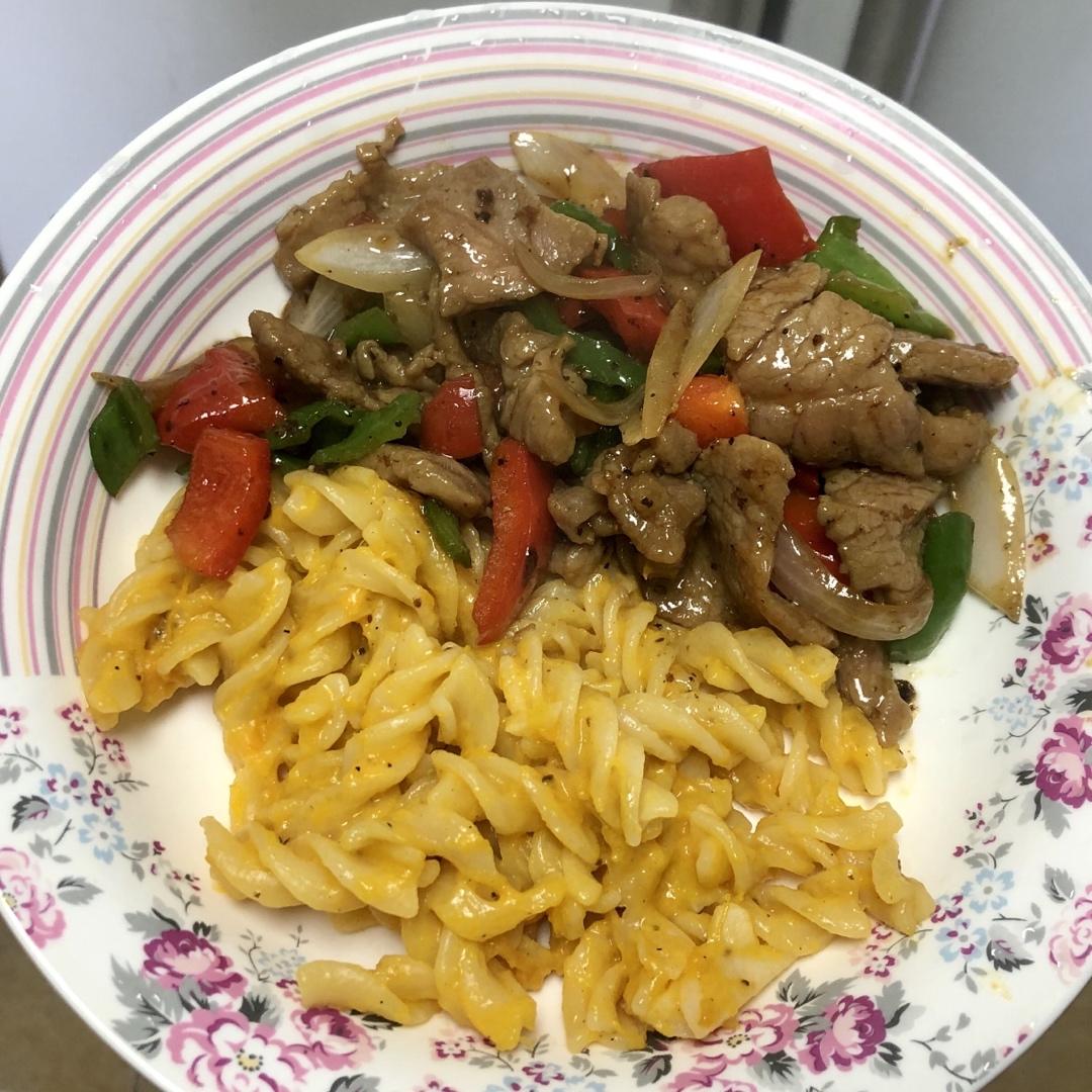 比餐厅好吃的黑椒牛柳意面🍝零失败简单教程