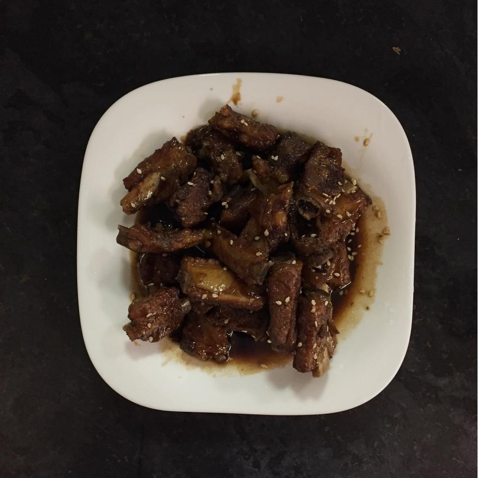 懒人版糖醋排骨