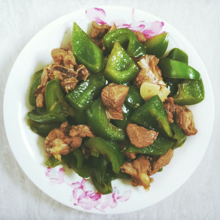青椒炒鸡胸肉
