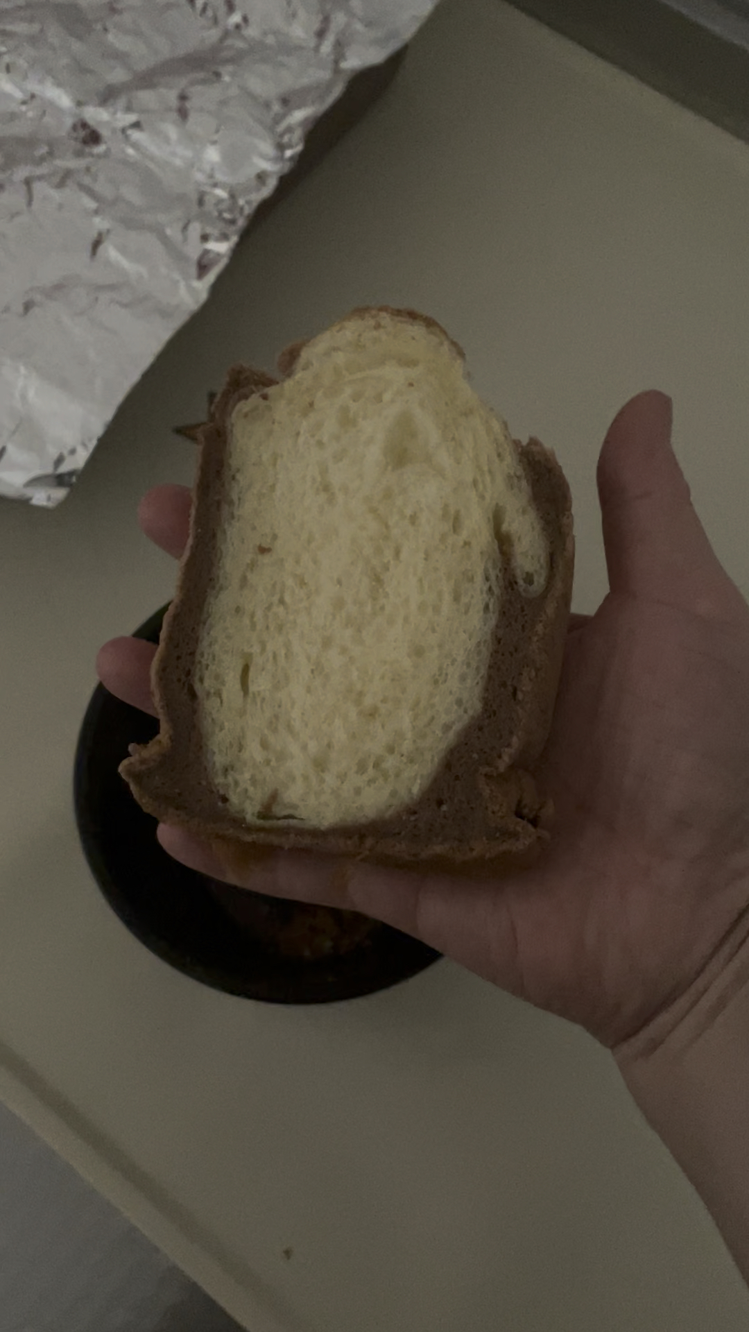 一次成功的黑钻吐司｜蛋糕➕面包的神仙搭配