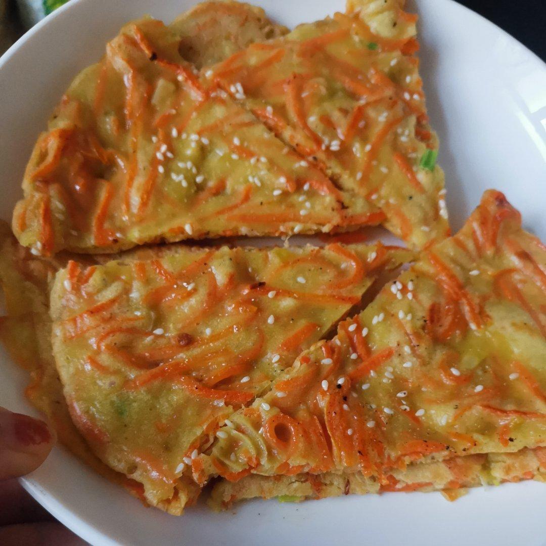 营养早餐 胡萝卜鸡蛋饼