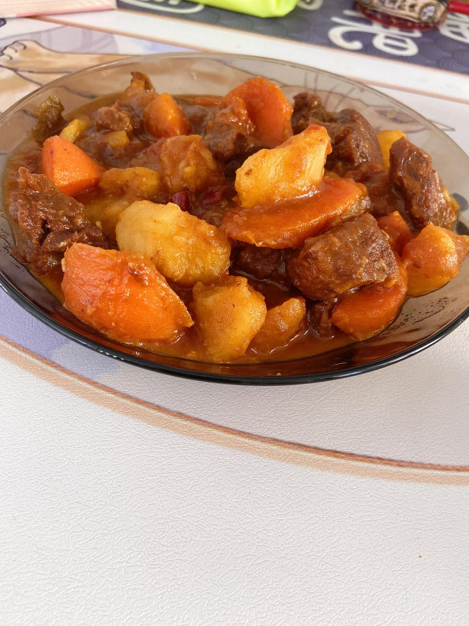 西红柿炖牛腩（牛肉）