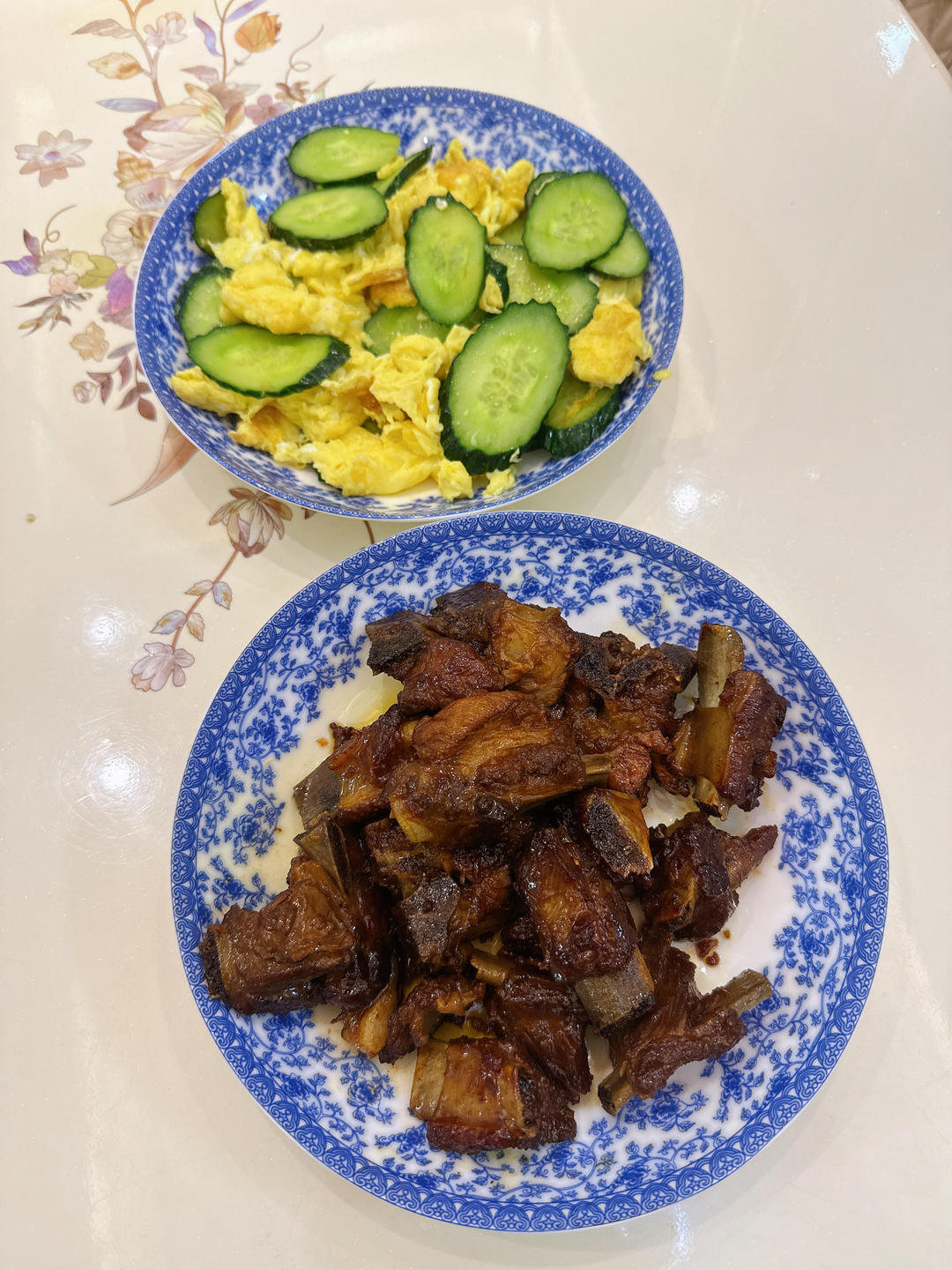 黄瓜炒鸡蛋 （青瓜炒鸡蛋）