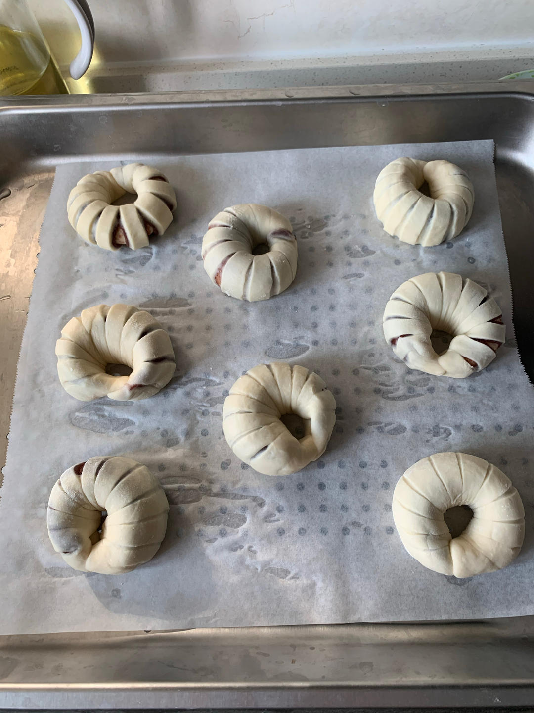 小灯笼豆沙卷 豆沙包 超治愈 一次醒发 附整形细节视频