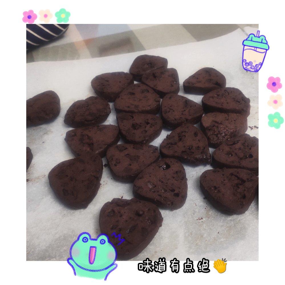 无需任何技巧的可可巧克力豆曲奇饼干，百分百成功，建议新手尝试