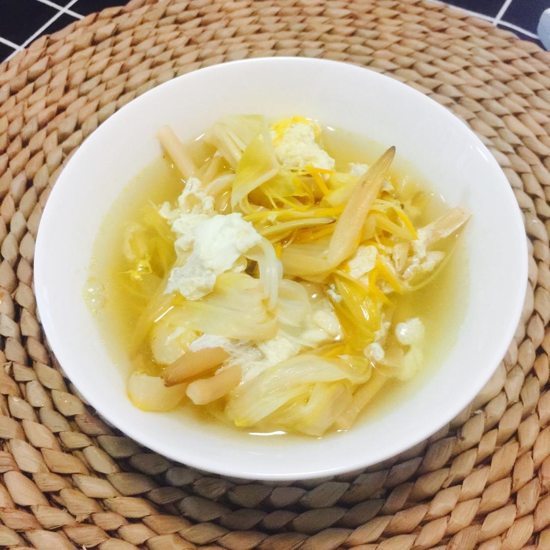joandd做的黄花菜煎蛋汤