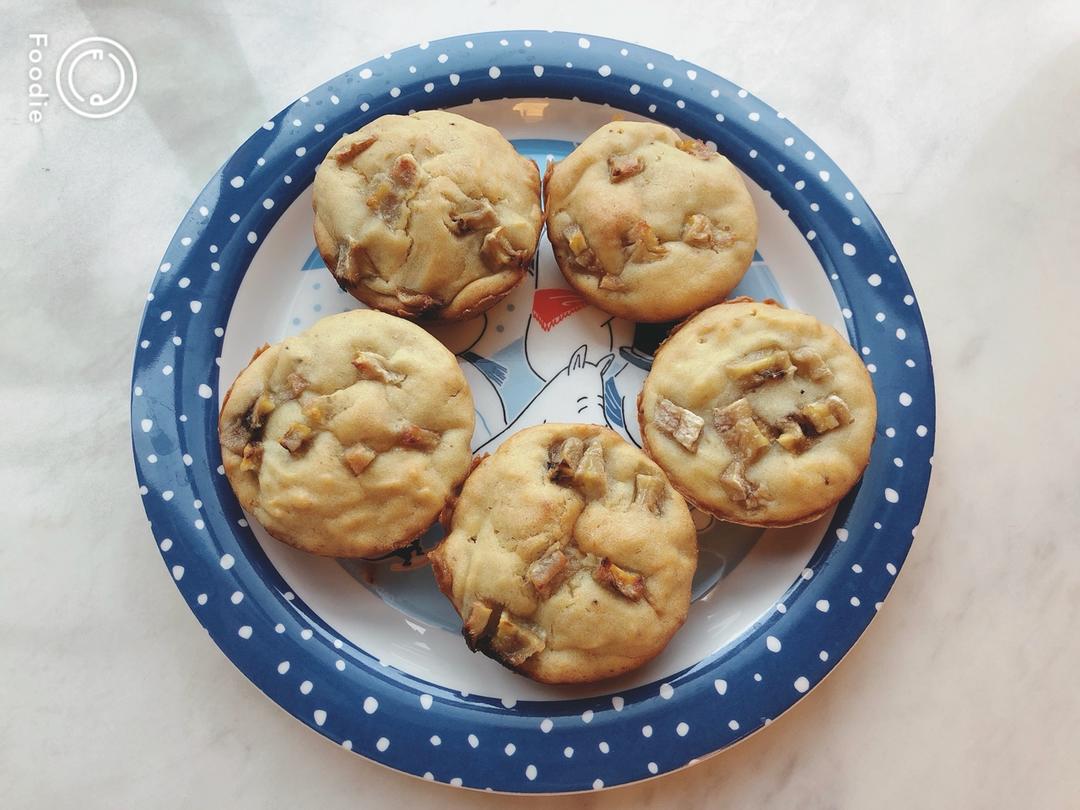 少女心的香蕉蔓越莓玛芬