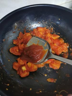 番茄炖里脊 酸甜开胃消暑的做法 步骤6