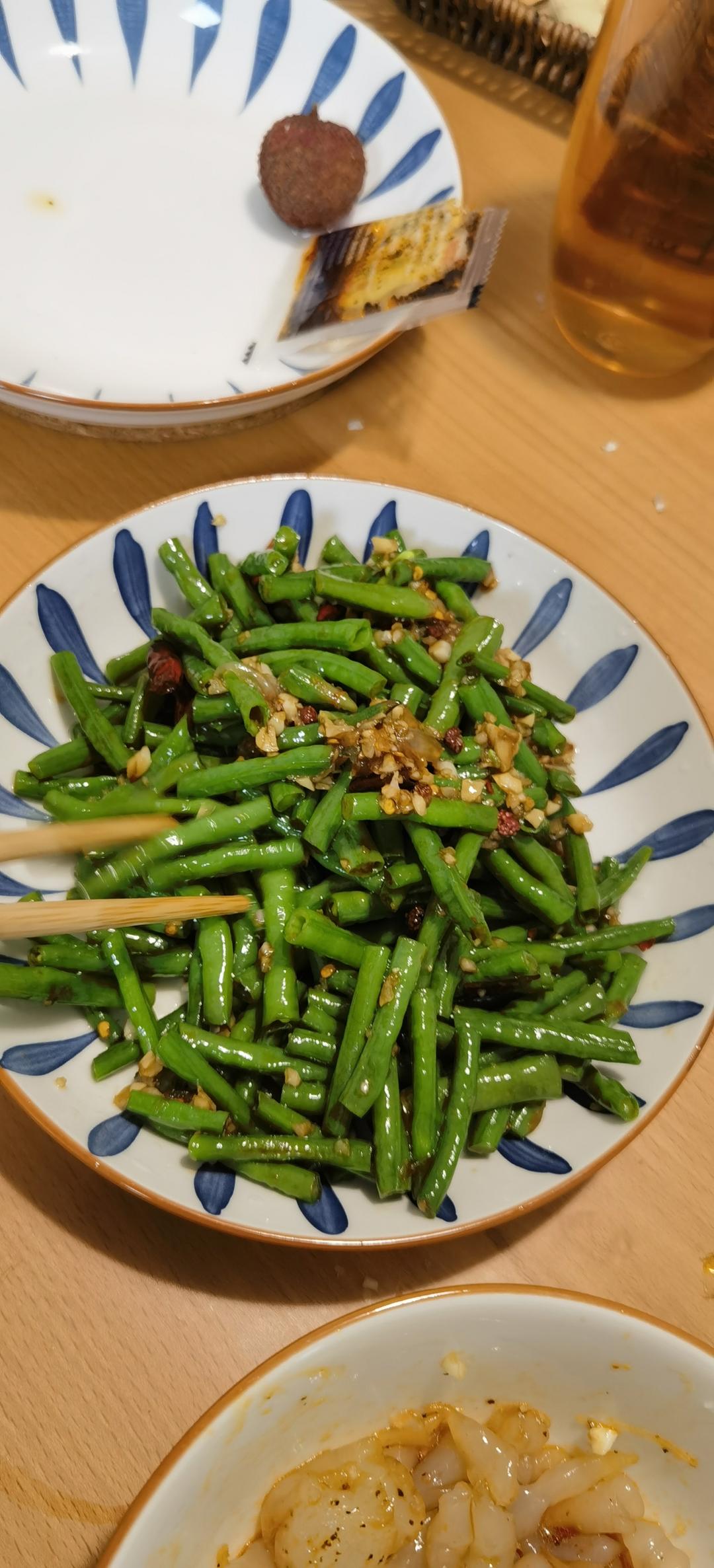 夏日爽口小拌菜～超级好吃的炝豇豆