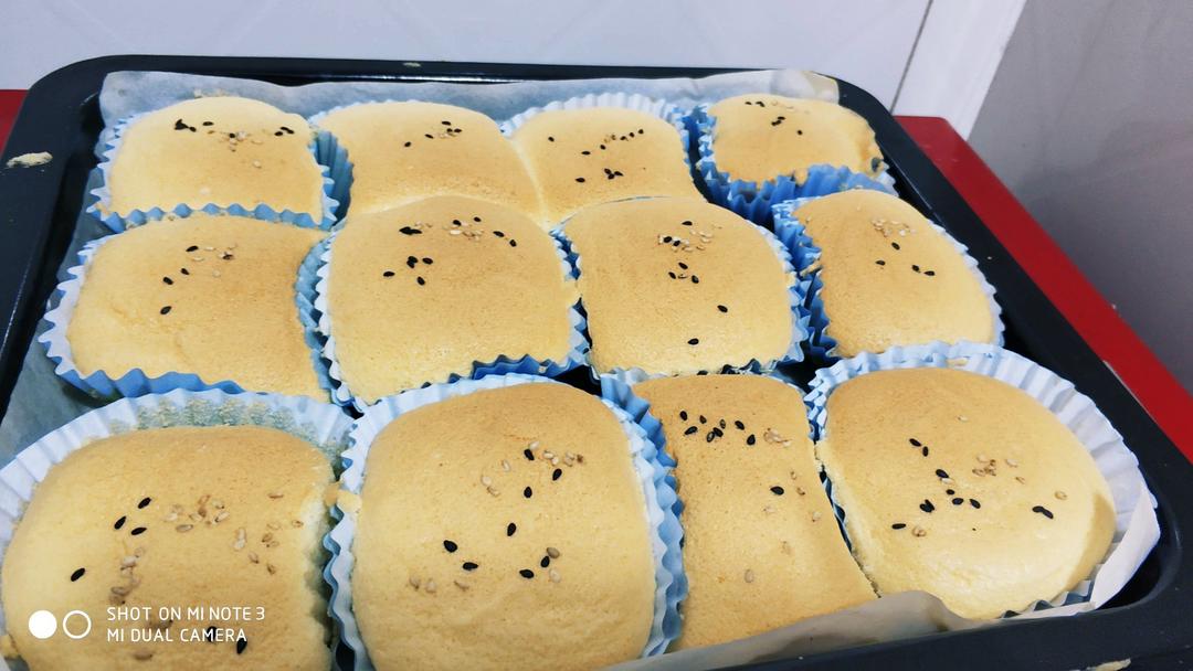 纸杯蛋糕 8寸戚风蛋糕的量