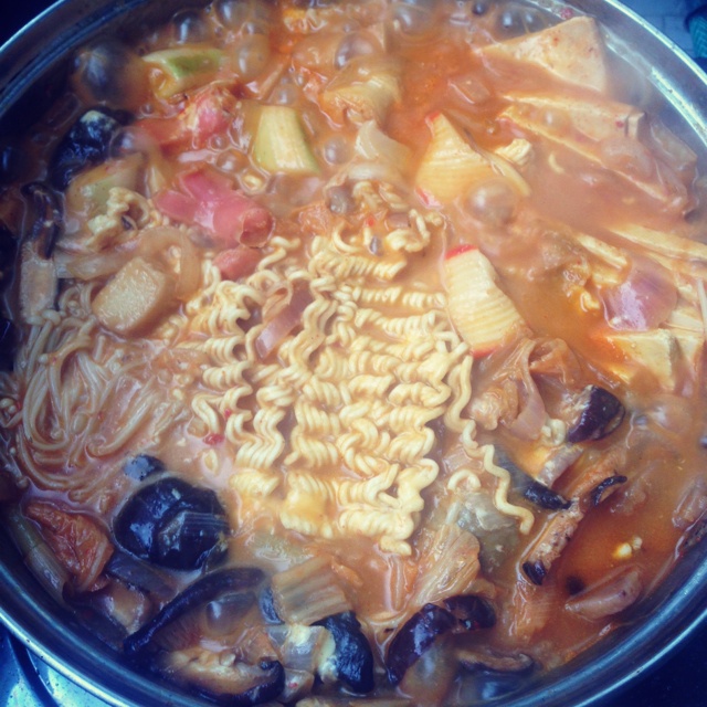 韩式芝士部队锅