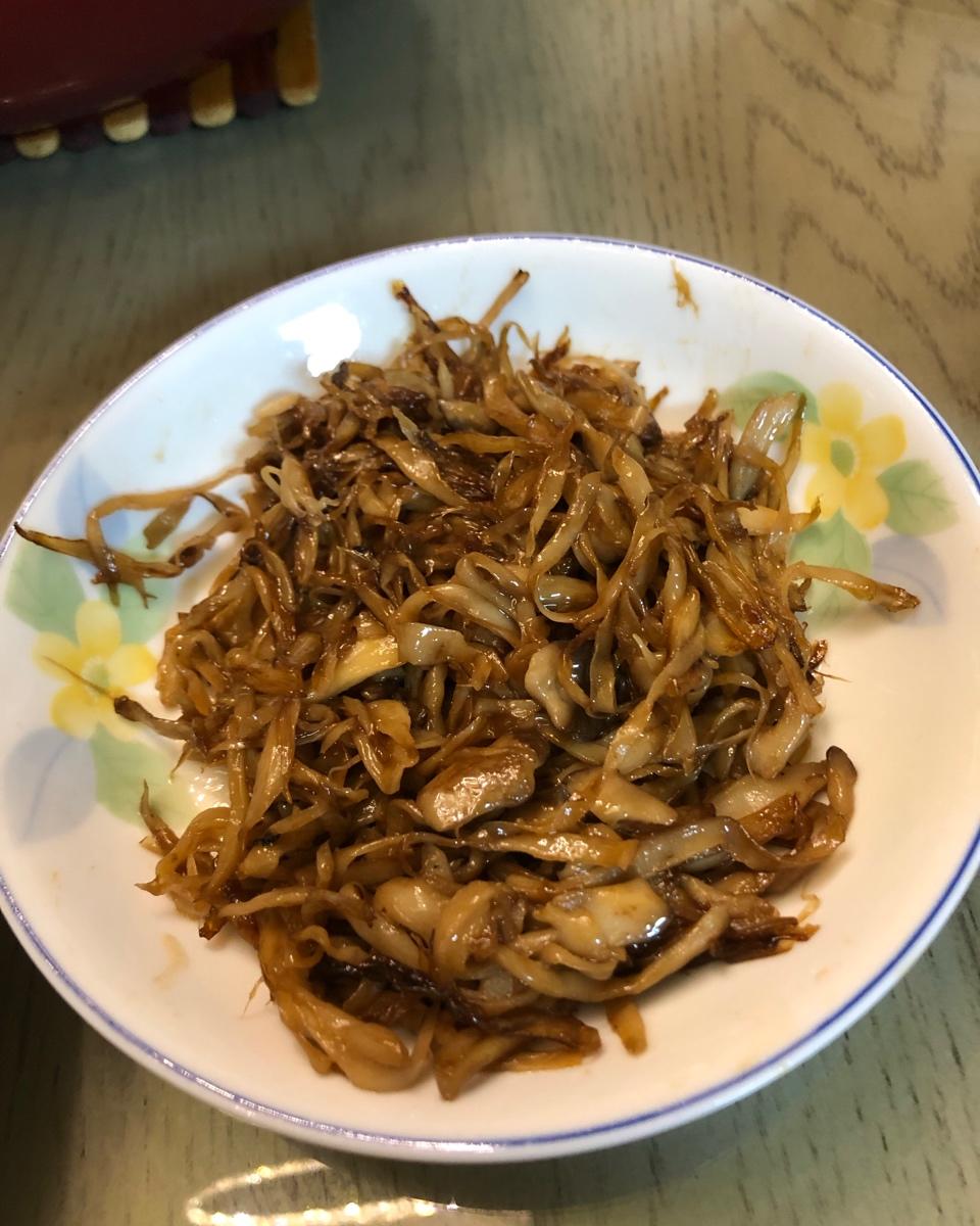 干煸手撕杏鲍菇