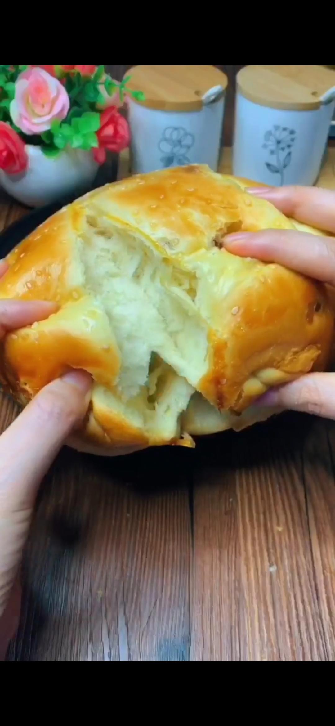 纯奶手撕吐司的做法 步骤1