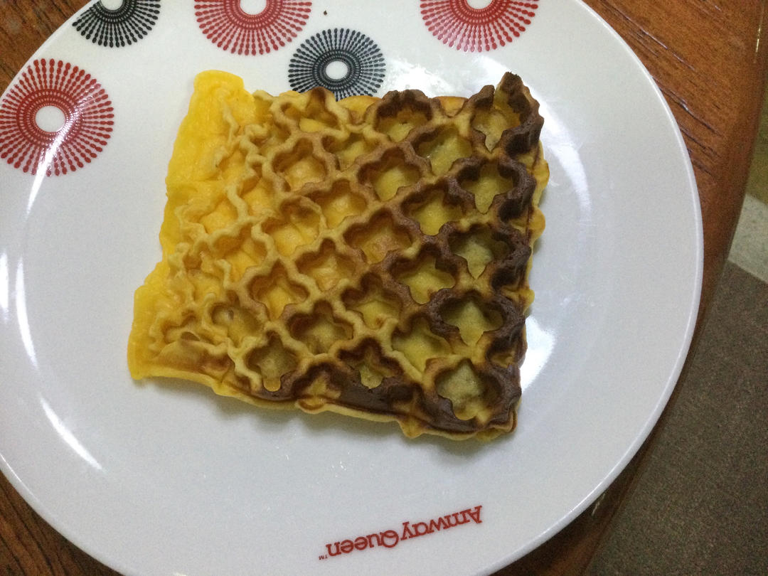 超快手无泡打粉版华夫饼