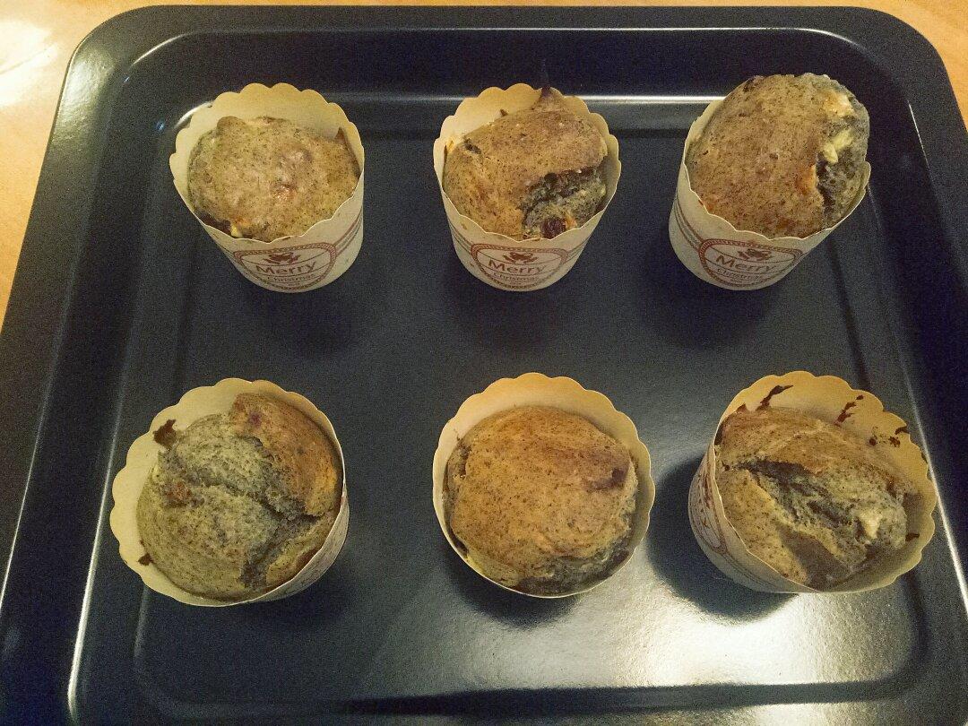 少女心的香蕉蔓越莓玛芬